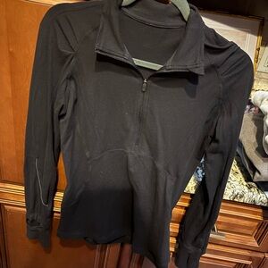 Lululemon Black Quarter-Zip Pullover